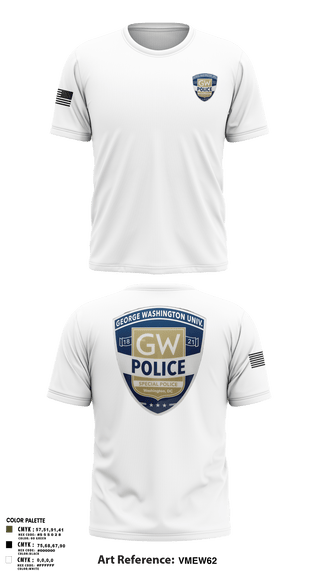Short Sleeve Performance Shirt, GWPD, , Teamtime, Team time, sublimation, custom sports apparel, team uniforms, spirit wear, spiritwear, sports uniforms, custom shirts, team store, custom team store, fundraiser sports, apparel fundraiser