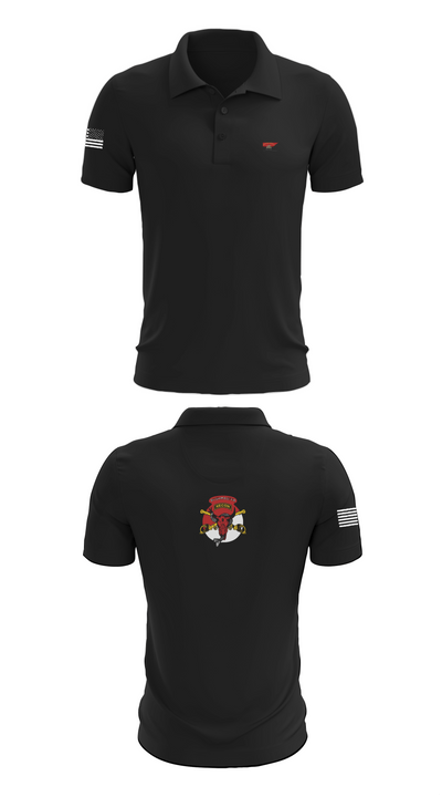 1/113 CAV B-Troop 83945490 Short Sleeve Performance Polo - 27