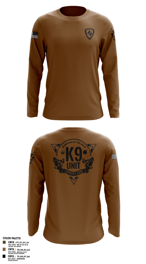 Long Sleeve Performance Shirt, Guardians of the Night, , Teamtime, Team time, sublimation, custom sports apparel, team uniforms, spirit wear, spiritwear, sports uniforms, custom shirts, team store, custom team store, fundraiser sports, apparel fundraiser