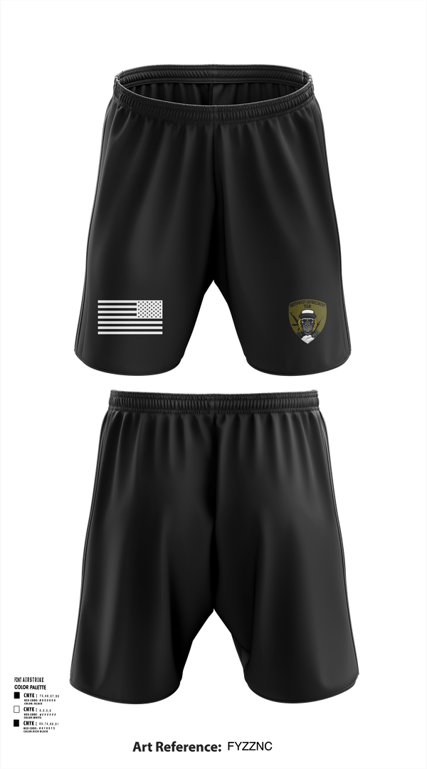 Athletic Shorts With Pockets, Southwest Enforcement Team, , Teamtime, Team time, sublimation, custom sports apparel, team uniforms, spirit wear, spiritwear, sports uniforms, custom shirts, team store, custom team store, fundraiser sports, apparel fundraiser