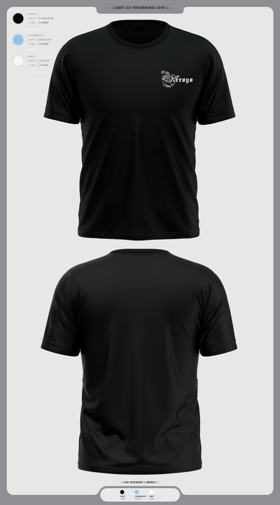 Arroyo Knights Softball 72340394 Short Sleeve Performance Shirt - 1