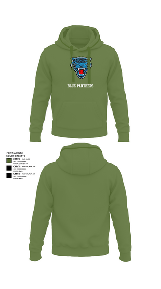 Hoodie, Blue Panthers, , Teamtime, Team time, sublimation, custom sports apparel, team uniforms, spirit wear, spiritwear, sports uniforms, custom shirts, team store, custom team store, fundraiser sports, apparel fundraiser
