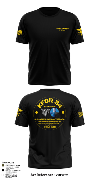 Short Sleeve Performance Shirt, KFOR34 Physical Therapy, Army, Teamtime, Team time, sublimation, custom sports apparel, team uniforms, spirit wear, spiritwear, sports uniforms, custom shirts, team store, custom team store, fundraiser sports, apparel fundraiser