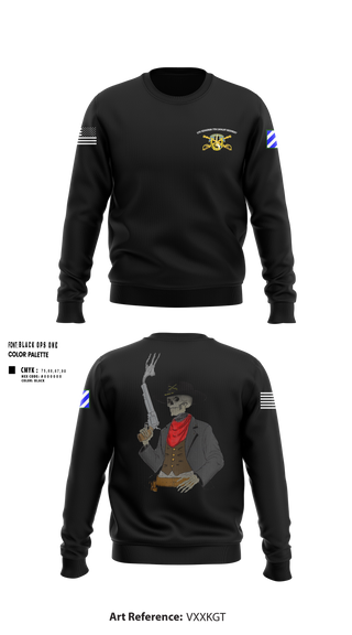 Crew Neck Sweatshirt, Bandoleros, , Teamtime, Team time, sublimation, custom sports apparel, team uniforms, spirit wear, spiritwear, sports uniforms, custom shirts, team store, custom team store, fundraiser sports, apparel fundraiser