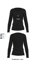 Salem County Tactical Operations 23113534 Women's Long Sleeve V-neck Shirt - 21