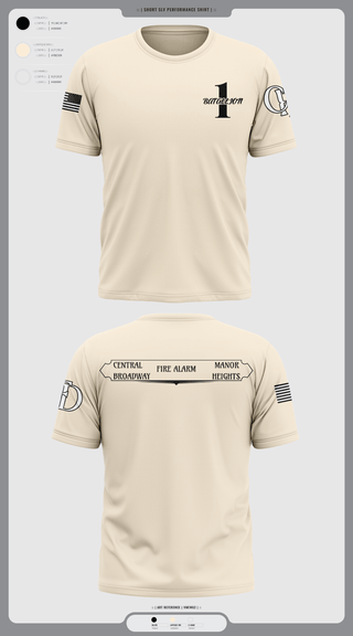 Old School Cotton Feel Shirt, Battalion 1, , Teamtime, Team time, sublimation, custom sports apparel, team uniforms, spirit wear, spiritwear, sports uniforms, custom shirts, team store, custom team store, fundraiser sports, apparel fundraiser