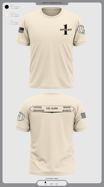 Battalion 1 29533979 Old School Cotton Feel Shirt - 2