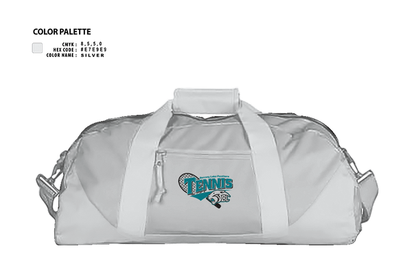 Duffle Bag, Bonney Lake Panthers Tennis, Tennis, Teamtime, Team time, sublimation, custom sports apparel, team uniforms, spirit wear, spiritwear, sports uniforms, custom shirts, team store, custom team store, fundraiser sports, apparel fundraiser