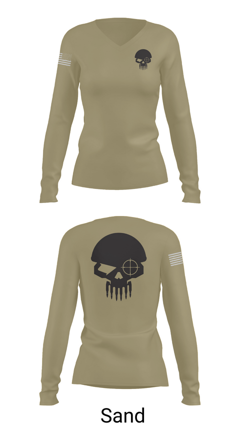 Womens Long Sleeve Vneck Shirt, 30 SFS, , Teamtime, Team time, sublimation, custom sports apparel, team uniforms, spirit wear, spiritwear, sports uniforms, custom shirts, team store, custom team store, fundraiser sports, apparel fundraiser