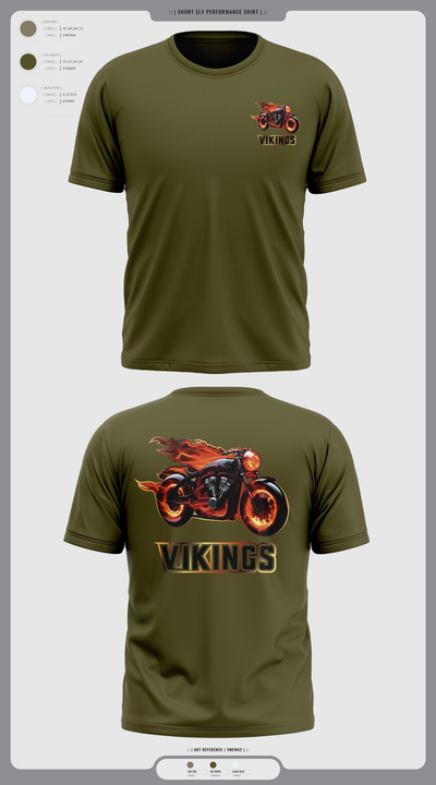 Vikings 57456431 Short Sleeve Performance Shirt - 2