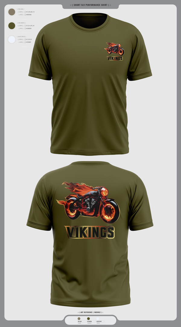 Short Sleeve Performance Shirt, Vikings, , Teamtime, Team time, sublimation, custom sports apparel, team uniforms, spirit wear, spiritwear, sports uniforms, custom shirts, team store, custom team store, fundraiser sports, apparel fundraiser