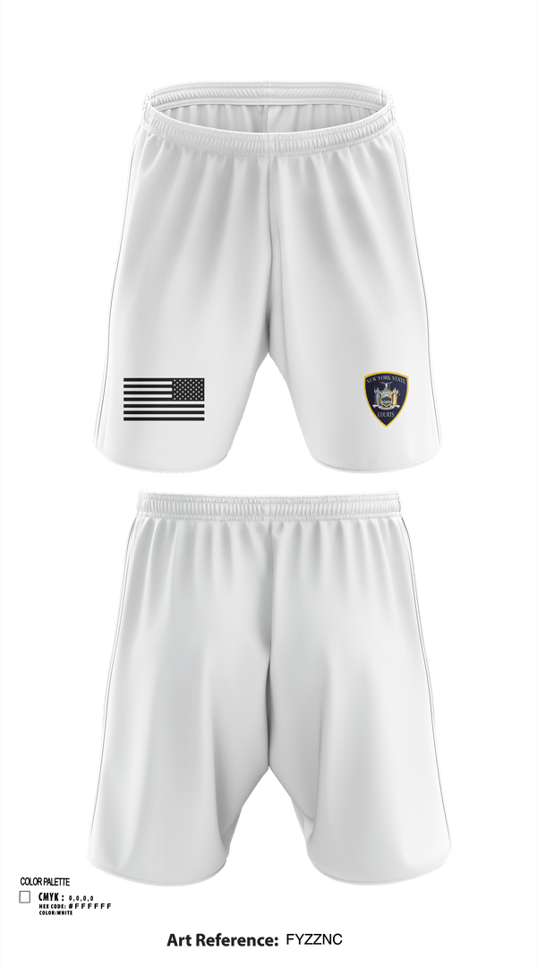 Athletic Shorts With Pockets, NYS Court Officer, Police, Teamtime, Team time, sublimation, custom sports apparel, team uniforms, spirit wear, spiritwear, sports uniforms, custom shirts, team store, custom team store, fundraiser sports, apparel fundraiser