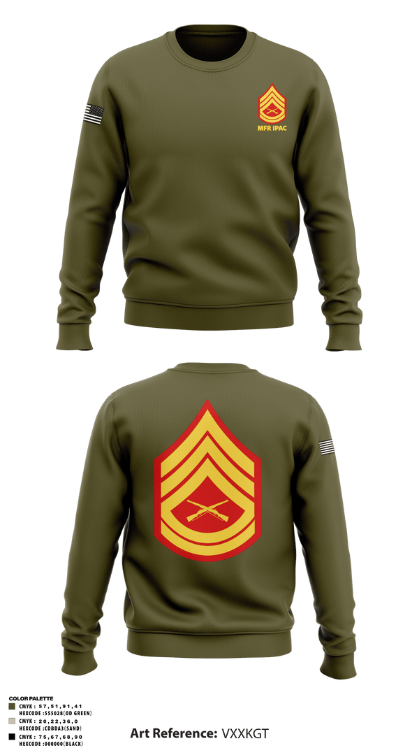 Crew Neck Sweatshirt, MFR IPAC, , Teamtime, Team time, sublimation, custom sports apparel, team uniforms, spirit wear, spiritwear, sports uniforms, custom shirts, team store, custom team store, fundraiser sports, apparel fundraiser