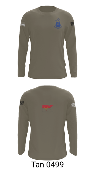 Long Sleeve Performance Shirt, Pershing Rifles Troop L-1, , Teamtime, Team time, sublimation, custom sports apparel, team uniforms, spirit wear, spiritwear, sports uniforms, custom shirts, team store, custom team store, fundraiser sports, apparel fundraiser