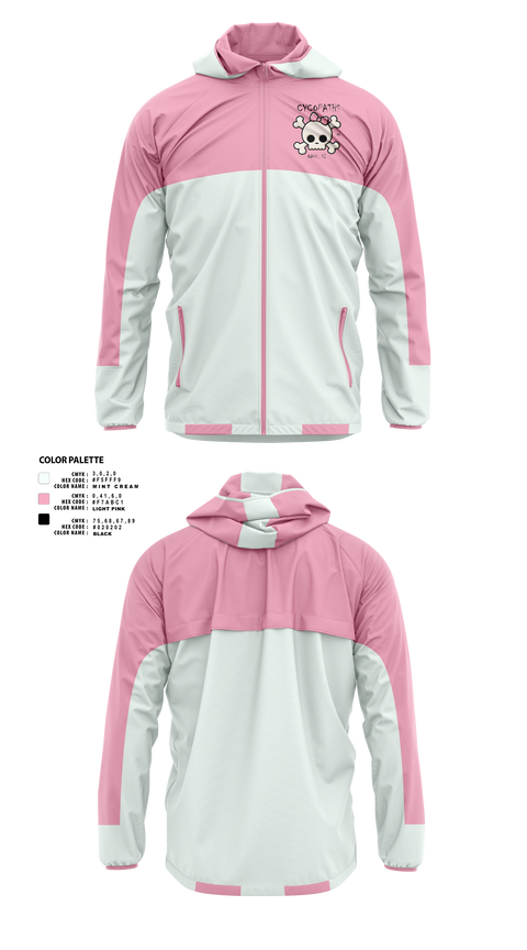 Windbreaker, Cycopaths Oahu, Spirit Store, Teamtime, Team time, sublimation, custom sports apparel, team uniforms, spirit wear, spiritwear, sports uniforms, custom shirts, team store, custom team store, fundraiser sports, apparel fundraiser