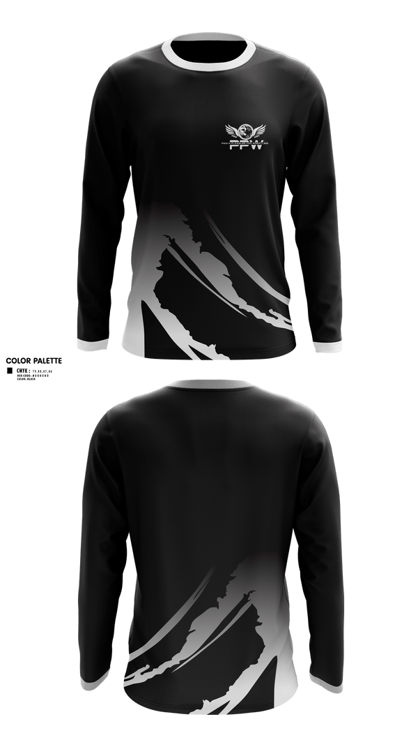 Long Sleeve Rash Guard Shirt, PHOENIX PRO WRESTLING, Wrestling, Teamtime, Team time, sublimation, custom sports apparel, team uniforms, spirit wear, spiritwear, sports uniforms, custom shirts, team store, custom team store, fundraiser sports, apparel fundraiser