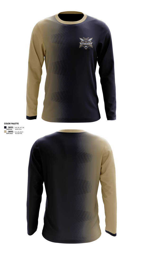 Long Sleeve Performance Shirt, Stingerz, Baseball, Teamtime, Team time, sublimation, custom sports apparel, team uniforms, spirit wear, spiritwear, sports uniforms, custom shirts, team store, custom team store, fundraiser sports, apparel fundraiser