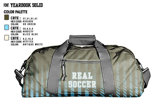 Duffle Bag, Real, Men's Soccer, Teamtime, Team time, sublimation, custom sports apparel, team uniforms, spirit wear, spiritwear, sports uniforms, custom shirts, team store, custom team store, fundraiser sports, apparel fundraiser