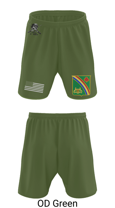 1st Battalion 69th Infantry Regiment 40459574 Athletic Shorts With Pockets - 49