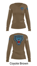 Blue Panthers 97909853 Women's Long Sleeve V-neck Shirt - 17