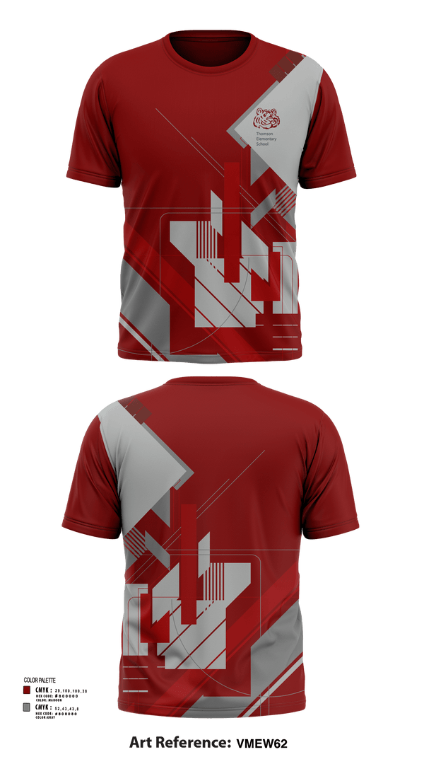 Short Sleeve Performance Shirt, Thomson Tigers Track and Field, Track & Field, Teamtime, Team time, sublimation, custom sports apparel, team uniforms, spirit wear, spiritwear, sports uniforms, custom shirts, team store, custom team store, fundraiser sports, apparel fundraiser