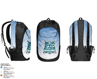 Gear Bag, Detroit PAL Hockey, Ice Hockey, Teamtime, Team time, sublimation, custom sports apparel, team uniforms, spirit wear, spiritwear, sports uniforms, custom shirts, team store, custom team store, fundraiser sports, apparel fundraiser