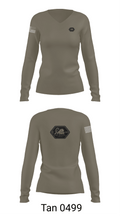 TCU Ranger Challenge 43130587 Women's Long Sleeve V-neck Shirt - 77