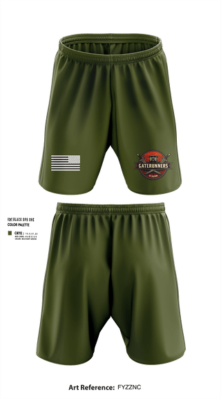 Athletic Shorts With Pockets, C Co 541st, Army, Teamtime, Team time, sublimation, custom sports apparel, team uniforms, spirit wear, spiritwear, sports uniforms, custom shirts, team store, custom team store, fundraiser sports, apparel fundraiser