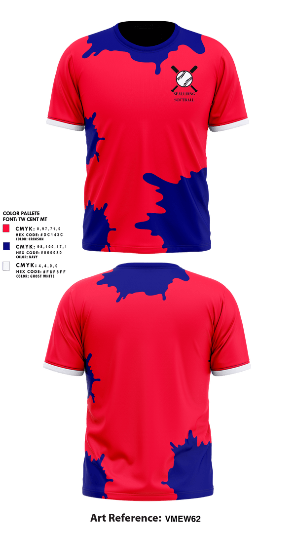 Short Sleeve Performance Shirt, Spaulding Softball, Softball, Teamtime, Team time, sublimation, custom sports apparel, team uniforms, spirit wear, spiritwear, sports uniforms, custom shirts, team store, custom team store, fundraiser sports, apparel fundraiser