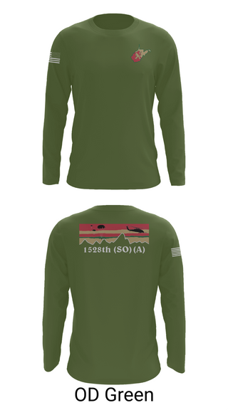 Long Sleeve Performance Shirt, 1528th FSC (SO) (A), , Teamtime, Team time, sublimation, custom sports apparel, team uniforms, spirit wear, spiritwear, sports uniforms, custom shirts, team store, custom team store, fundraiser sports, apparel fundraiser
