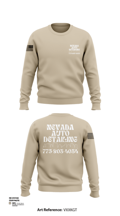 Nevada auto detailing 72253164 Crew Neck Sweatshirt - 102