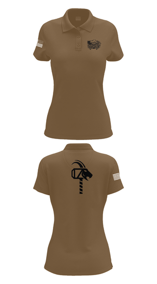 Womens Short Sleeve Performance Polo, 900th QM, , Teamtime, Team time, sublimation, custom sports apparel, team uniforms, spirit wear, spiritwear, sports uniforms, custom shirts, team store, custom team store, fundraiser sports, apparel fundraiser