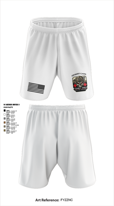7248th MSU 46326477 Athletic Shorts With Pockets - 3