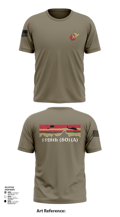 1528th FSC (SO) (A) 11146536 Short Sleeve Performance Shirt - 102