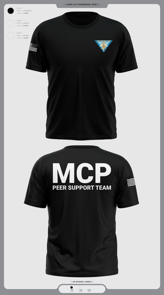 Short Sleeve Performance Shirt, Montgomery County Police Peer Support Team, Police, Teamtime, Team time, sublimation, custom sports apparel, team uniforms, spirit wear, spiritwear, sports uniforms, custom shirts, team store, custom team store, fundraiser sports, apparel fundraiser