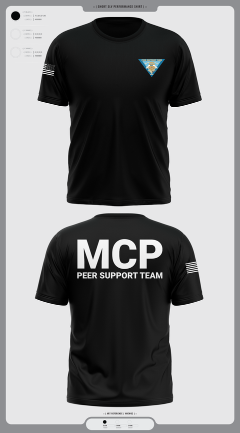 Short Sleeve Performance Shirt, Montgomery County Police Peer Support Team, Police, Teamtime, Team time, sublimation, custom sports apparel, team uniforms, spirit wear, spiritwear, sports uniforms, custom shirts, team store, custom team store, fundraiser sports, apparel fundraiser