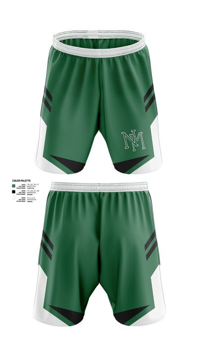 New Milford High School Tennis 89229901 Athletic Shorts With Pockets - 1