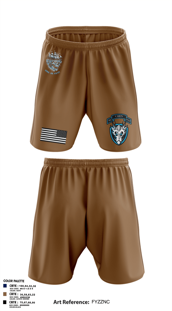Athletic Shorts With Pockets, HQ, 95th CM CO, Army, Teamtime, Team time, sublimation, custom sports apparel, team uniforms, spirit wear, spiritwear, sports uniforms, custom shirts, team store, custom team store, fundraiser sports, apparel fundraiser