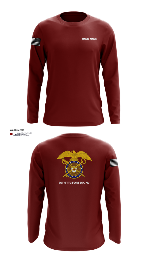 Long Sleeve Performance Shirt, 80th TTC, , Teamtime, Team time, sublimation, custom sports apparel, team uniforms, spirit wear, spiritwear, sports uniforms, custom shirts, team store, custom team store, fundraiser sports, apparel fundraiser