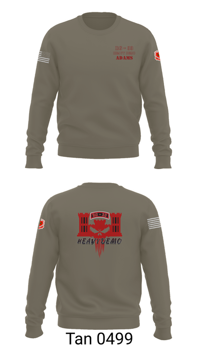 CESD Bravo 35th Engineer Battalion 45351759 Crew Neck Sweatshirt - 65