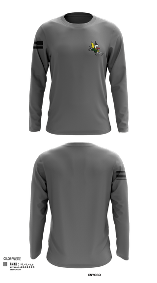 Long Sleeve Performance Shirt, 124th ATKS, , Teamtime, Team time, sublimation, custom sports apparel, team uniforms, spirit wear, spiritwear, sports uniforms, custom shirts, team store, custom team store, fundraiser sports, apparel fundraiser