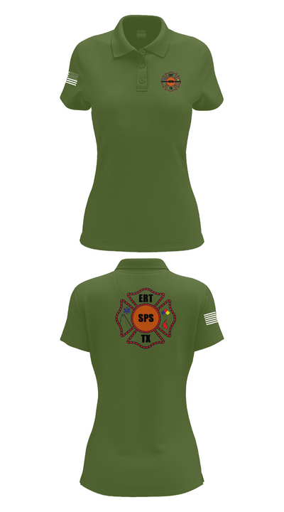 Plant X ERT 7276116 Women's Short Sleeve Performance Polo  - 55