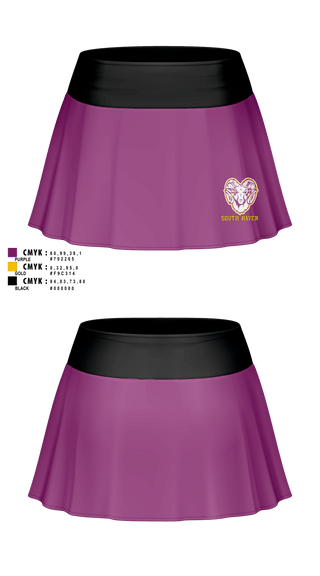 Skort, South Haven Tennis, Tennis, Teamtime, Team time, sublimation, custom sports apparel, team uniforms, spirit wear, spiritwear, sports uniforms, custom shirts, team store, custom team store, fundraiser sports, apparel fundraiser