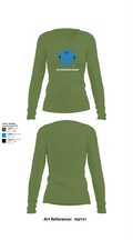 169th Maintenance Squadron 8743649 Women's Long Sleeve V-neck Shirt - 42