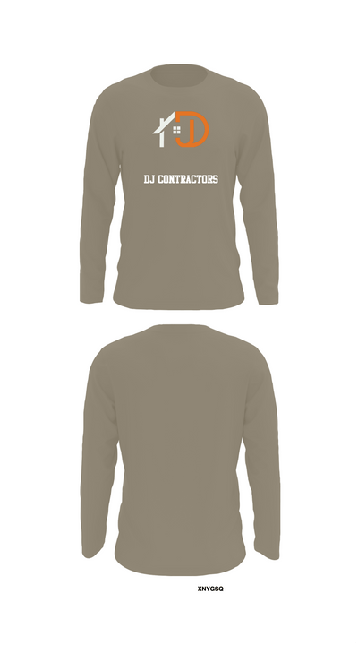 DJ CONTRACTORS 12982889 Long Sleeve Performance Shirt 32