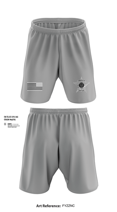 Hays County Sheriff’s Office 39669531 Athletic Shorts With Pockets - 33