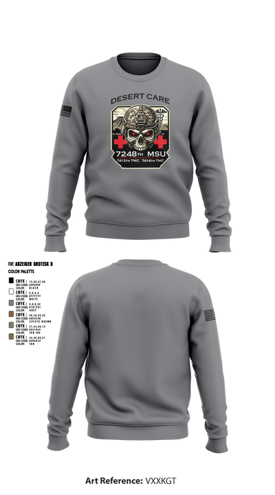 7248th MSU 46326477 Crew Neck Sweatshirt - 4