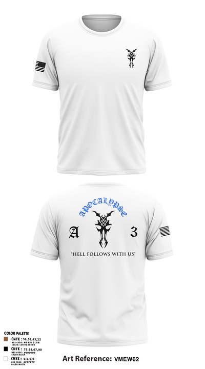 Apocalypse Platoon 49394201 Old School Cotton Feel Shirt - 106
