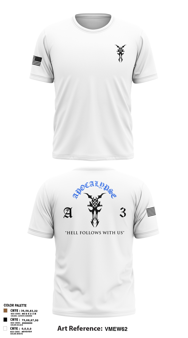 Old School Cotton Feel Shirt, Apocalypse Platoon, , Teamtime, Team time, sublimation, custom sports apparel, team uniforms, spirit wear, spiritwear, sports uniforms, custom shirts, team store, custom team store, fundraiser sports, apparel fundraiser