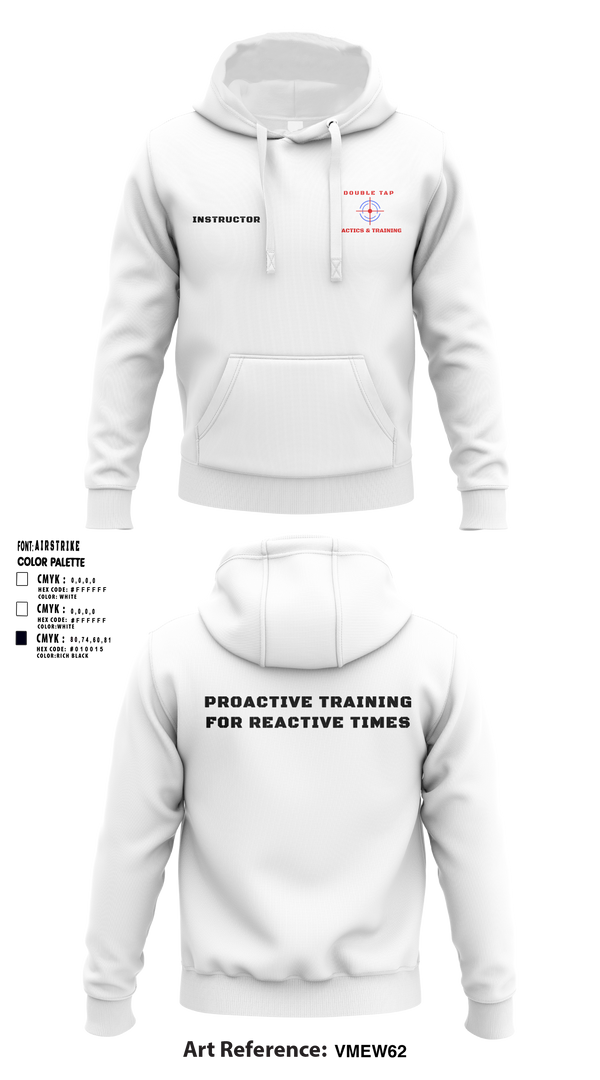 Hoodie, Double Tap Tactics, , Teamtime, Team time, sublimation, custom sports apparel, team uniforms, spirit wear, spiritwear, sports uniforms, custom shirts, team store, custom team store, fundraiser sports, apparel fundraiser